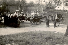 Erntedankfest 1936 (Unterbauer, vor Geislinger Straße 50)