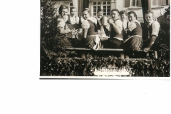 Kirchweih 1955 (Festwagen der Landjugend)