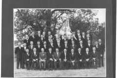 Liederkranz 1956 Jubiläum Gruppenbild