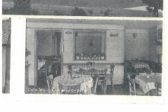Postkarte (u.a. Cafe Mäyländer, Ulmer Straße 30, ca. )