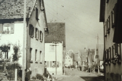 Geislinger Straße (ab Nr. 9 ortsauswärts 1950er Jahre)